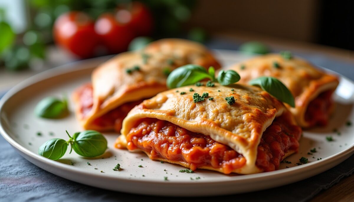 Délices maison : la recette express des pizza pockets ultra savoureux
