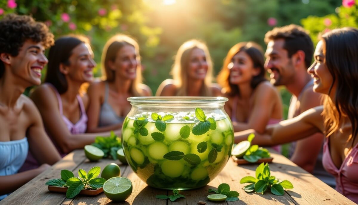 Mojito géant : la recette idéale pour un punch rafraîchissant à partager entre 10 amis